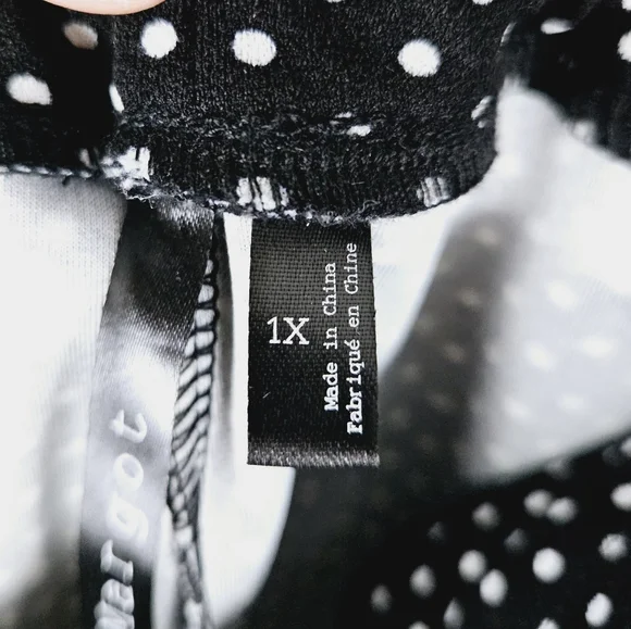 MEG & MARGOT | polkadot stretch flowy drawstring jogger pants - Picture 7 of 9